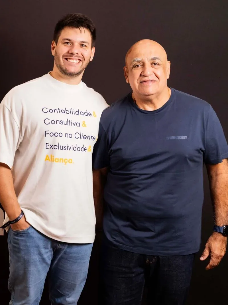 Felipe Xavier e Edmilson Dias da Silveira, sócios da Aliança